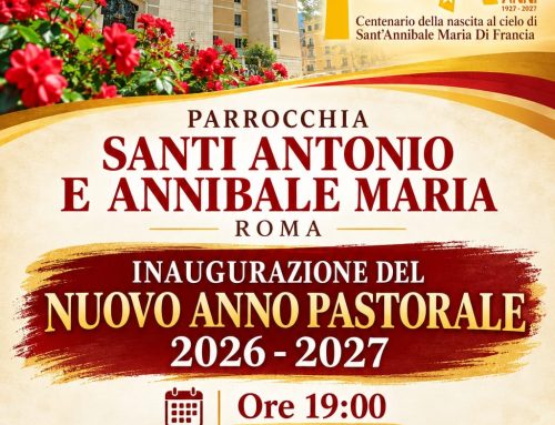INAUGURAZIONE NUOVO ANNO PASTORALE 2026/2027